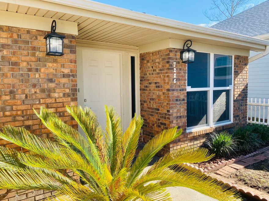 No HOA Fee*3/2 House Just Minutes to the Beach and Beach Access* Features 3Large bedrooms, 2Full bathrooms, 1Large Car-Garage, Fully Remodeled Kitchen with exquisite white Granite counter top, white modern kitchen cabinets, Brand New Stainless Steel Appliances, Comfy Florida room, tiled master bathroom, Brand New vanities also with modern white granite counters, his & her closet, new light fixtures and ceiling fans,  new garage opener Genie Mach Force 2, Impact windows, Metal roofing, new floors, fenced backyard. Also, great Summer Home your choice close to everything. No HOA fee.