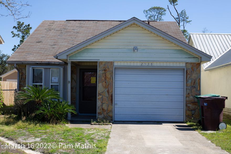 Two bedroom, one bath home is centrally located near the college.  Great location to both town and the beach.  The home has a open living/dining room, galley  style kitchen, laundry and one car garage.  The home will need work but could be a little jewel when completed.  This is a Foreclosed home and is being offered as is.  There is an initial 3 day bid period but remember time is of the essence.  The buyer has a 7 day inspection period upon receiving a ratified contract.

NO REPAIRS or PRICE ADJUSTMENTS will be considered based upon inspection reports and/ or appraisal. The Buyer is responsible for their own title policy and will choose a local title company. Seller recommends buyer obtain title insurance.