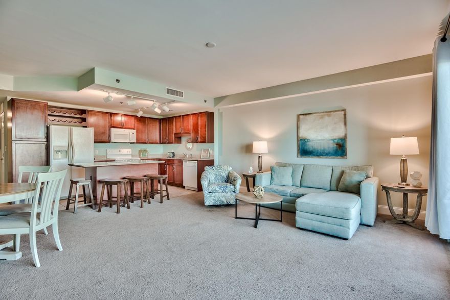 UNDER CONTRACT...SELLER IS ACCEPTING BACK UP OFFERS! Have You Been Waiting For The PERFECT Investment Property? Well...Wait No Longer! This Fully Furnished Residence Features 1BR+Bunk, 2 Full Baths, Granite Countertops, New Water Heater, Full Applianced Kitchen With Breakfast Bar, Dining Area, Living Room, Large Balcony That Overlooks The Lake With Amazing Views Of The Beautiful Fountain Shows At Laketown Wharf!  This Property Is Conveniently Located On The 4th Floor & Just Steps Away From The State Of The Art 2 Level Fitness Center.  The 4th Floor Also Offers A Walk Over From The N. Parking Garage & Very Convenient to The S. Parking Garage.  LTW Also Features 5 Swimming Pools, Putting Green, Conv. Center & Commercial Space That Includes 3 Restaurants, Salon & Candy Shop.