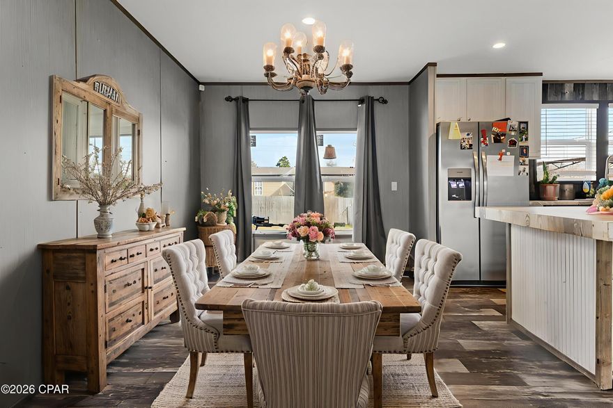 PRICE REDUCED!!
Space, comfort, convenience!
So many fabulous features in this lovely home on a large lot that features space for pets, entertaining, storage & more!
A fantastic open floorplan with your dream island in the kitchen as well as a whole 2nd living area perfect for playroom, homeschool, workout/yoga room, office space, etc! 
A large 30'x35' pole barn already put in place in 2023 for parking your cars/trucks, recreational vehicles or hosting parties!
So close to Tyndall AFB, shopping, dining & more!