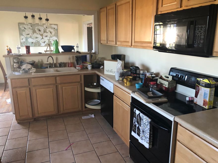 Here's your next investment home in the Cove. 

 Cute charmer on nice size lot.  Has not had roof replaced yet.  Good bit of work to be done. 

 Home was remodeled around 2014-2015.  New kitchen at that time.  Kitchen is still pretty much intact.  2 bedroom, 1 bath, 1 car garage.