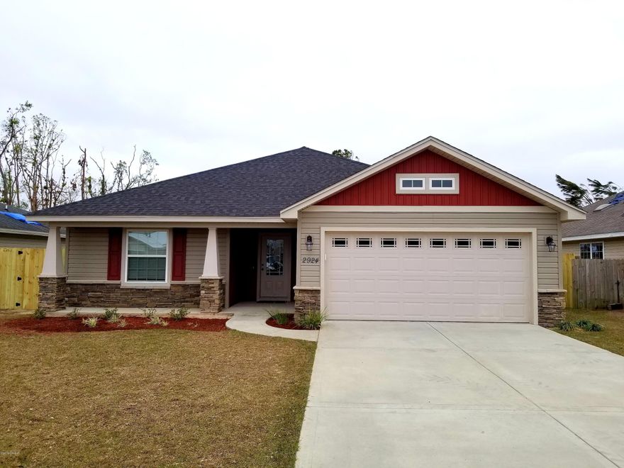 Come see this beautiful MOVE IN READY 4 bedroom, 2 bath brick & vinyl home located in Cedars Crossing. The home sustained only MINOR exterior damage from Hurricane Michael (per professional post-hurricane inspection) & all repairs made! Kitchen has Granite Counters, Stainless Steel Appliances & lovely Eat-In Kitchen Area. This well-cared for home has a fantastic open floorplan with split bedrooms & modern finishings. Master BR features a trey ceiling & Master Bath has 2 closets (1 is a walk-in), dual vanity, & skylight. Other 3 Bedrooms and Full Bath are on other side of Great Room and Dining Room. Laundry Room & Pantry are adjacent to the Kitchen & Garage. Large Backyard has Covered Patio, BRAND NEW Privacy Fence, & Sprinklers! All info is approx. Please verify all info/sizes if important
