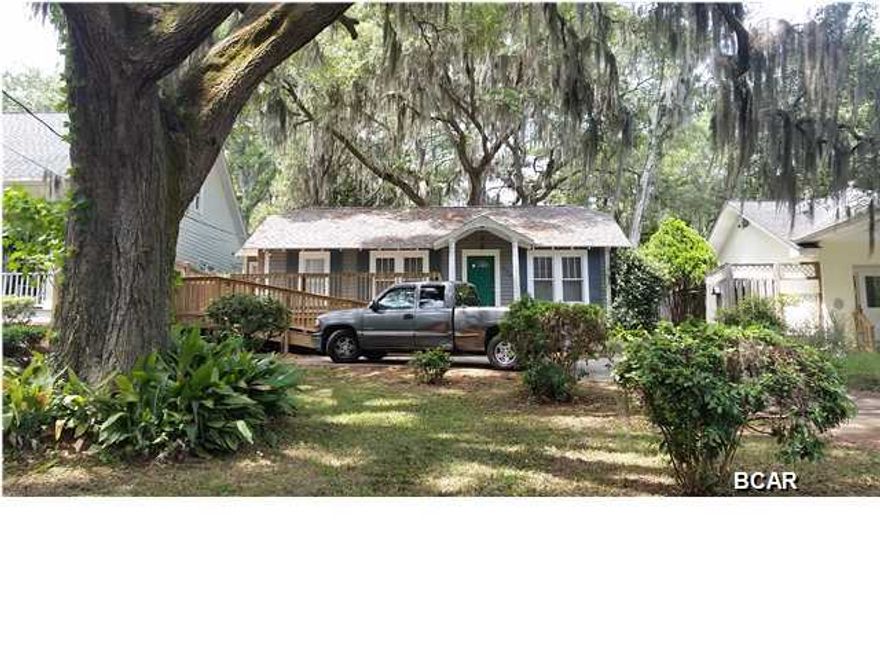 New rental home overlooking Massalina Bayou! This property is located in the heart of Panama City featuring a main home with 2 bedrooms, 2 bathrooms with bonus room and a cottage (mother-in-law quarters) also available as a separate rental. The main home offers a boat slip and overlooks the beautifully landscaped lawn. The interior features fresh paint, hardwood flooring and new carpet in the bedrooms. There is a large living room with lots of natural lighting, and attached dining room leading into the kitchen area. Off the kitchen toward the back of the home is the bonus room that could be used as a large master suite. The newly updated bathroom has a tile stand up shower and new vanity. There is also a bedroom off of the bonus room. The second bedroom and bathroom are located off