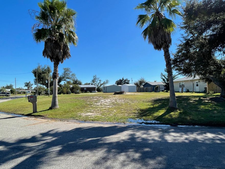 Perfect lot to build your new home on in a well established neighborhood close to Tyndall AFB, water, shopping, parks, restaurants and more. This cleared and ready to build lot had a 1550 square foot house with a 2 car garage. There is electrical and city water as well as a septic tank. Located on a street with a cul-de-sac, so there's minimal traffic. Lot still has healthy trees and is not in a flood zone. Drive by and check it out today.