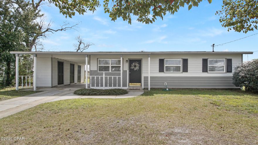 CURRENTLY UNDER CONTRACT, SELLER ACCEPTING BACKUP OFFERS. Adorable home in St. Andrews area with tons of updates! New features include AC & duct work 2020, roof 2019, kitchen cabinets & counter tops 2019 & interior, exterior paint 2019 % newer windows. Inside you'll find a nice size living room, spacious kitchen with attached dining area and three spacious bedrooms with nice size closets. Bathroom is central to all bedrooms & spacious! You'll appreciate the tile flooring throughout and the great floor plan. Outside you'll love the large lot (80x135), patio & fenced back yard! Park your car under your carport and enjoy lots of extra storage in the 19x4 storage/laundry room. About 10 minutes to beaches and close to shopping, entertainment & more! This house is truly a must see to appreciate!