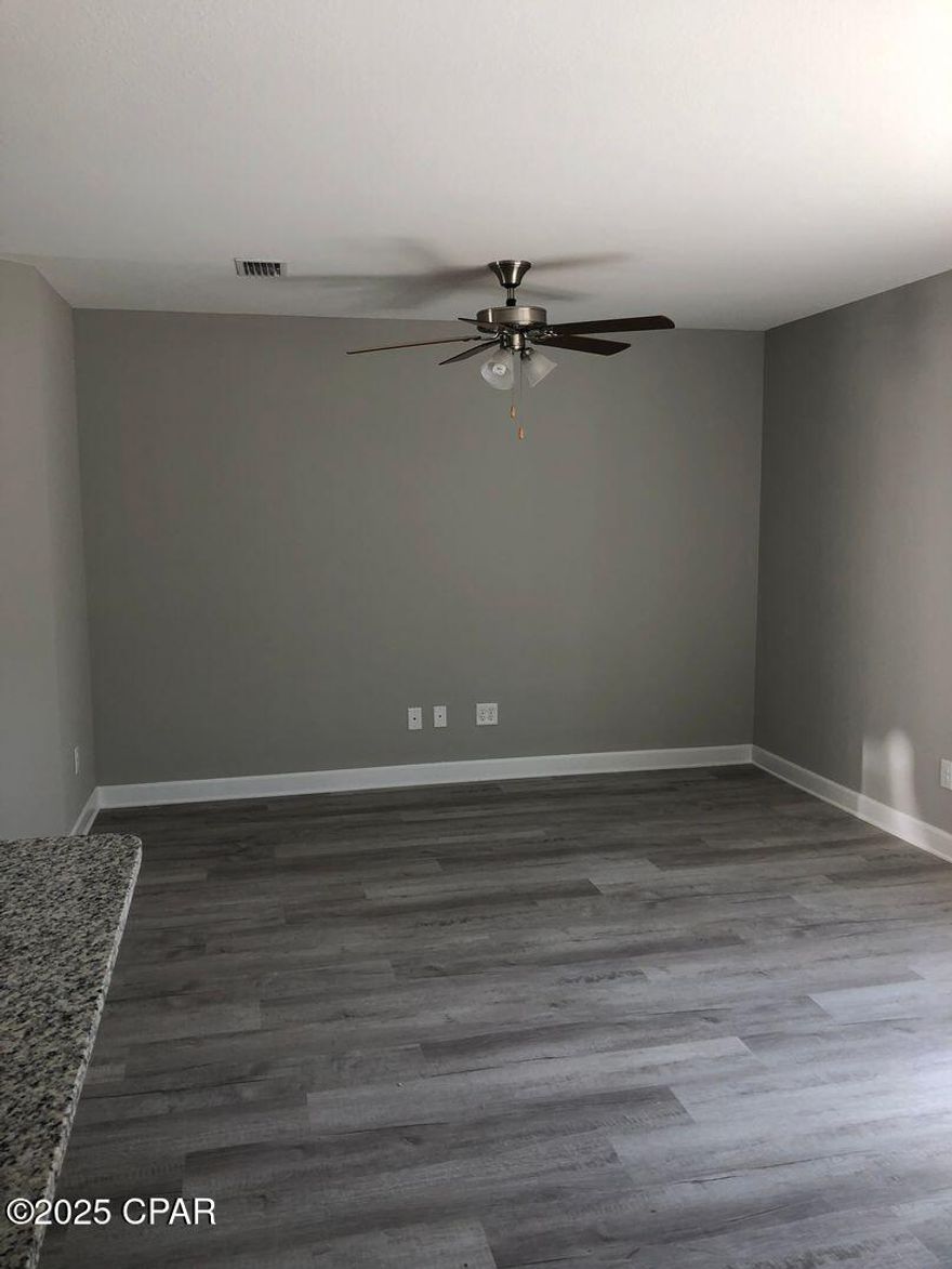 Beautiful Townhome with 3 bedroom, 2.5 bath . Tile and carpet throughout entire apartment. Stainless steel appliances and granite counter tops in kitchen. One car garage ,Lawn care and trash included in rent amount. Pets with approval Close to Tyndall Air force Base.