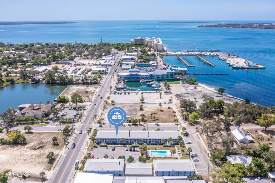 Welcome to 1301 Beck Avenue, Unit 16, a cozy and inviting 1 bedroom, 1 bathroom retreat located in one of the most desirable and walkable areas of town, just steps from the beautiful waters of St. Andrews Bay and the charm of the historic district. This location offers an unbeatable coastal lifestyle where you can enjoy peaceful morning walks along the bay, grab coffee at local cafés, and take in stunning sunset views right outside your door, all while being within walking distance to some of the area's best restaurants, boutiques, and lively nightlife. Inside, the unit features a comfortable and functional layout designed for easy, low maintenance living, with a one bedroom floor plan that provides just the right amount of space for a full time residence, weekend getaway, or investment opportunity. With its prime location, coastal charm, and convenient access to beaches, shopping, and entertainment, this property truly offers the best of both relaxation and accessibility, making it a standout opportunity in a high demand area.