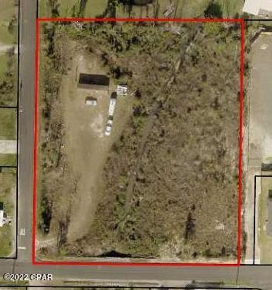 Vacant lot with power pole, well and septic tank. Great location for home with room to grow. Please varify all lot dimensions. Drive by to view. Mobile home being removed from lot.