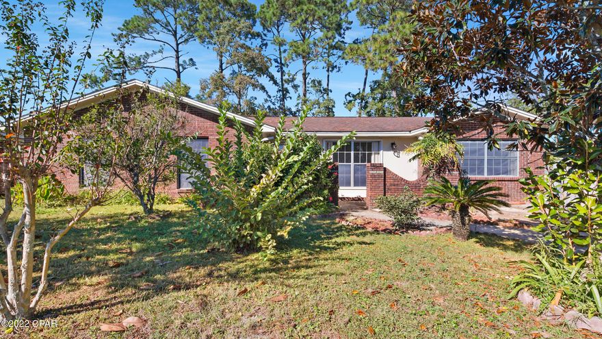 Perfect home for the the handy renovator! Location can not be beat. Nestled in a quiet established neighborhood across from a beautiful park on the highly sought after West End! This home offers 4 bedrooms and 2 bathrooms on a large lot with mature trees and foliage. One of the bedrooms could easily be used as a kids playroom, game room, home office or man cave. Close to Pier Park, Frank Brown Park, shopping and the airport. Come see this one today!