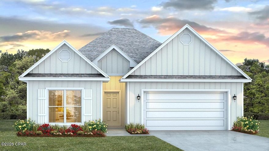This stunning home offers a combination of comfort and elegance, perfect for a primary residence or a luxurious second home. This home is under construction and features the Kennedy floorplan, beautifully crafted with five bedrooms and three full bathrooms, complemented by a spacious two-car garage.  

As you enter this home you will find a bright, open-concept living space, where natural light floods through windows, highlighting the home's contemporary charm. Entertain with ease in the expansive living area and appointed dining room, where the large kitchen island serves as the centerpiece, perfect for hosting gatherings or enjoying casual family meals. The kitchen is designed with functionality and modern conveniences with quartz countertops, sleek soft-close Shaker-style cabinets, stainless-steel appliances that include a stove, microwave and dishwasher as well as a large center island and a spacious corner pantry. 
  
Retreat to the privacy of the primary bedroom that features an ensuite bathroom with a soak tub, a separate standing shower, a dual sink vanity with quartz countertops and lower cabinetry for storage. This home has four additional bedrooms, and two shared bathrooms located in separate areas giving the feel of a split bedroom design. EVP flooring throughout the home provides for a seamless transition between rooms.
  
Embrace the opportunity to create lasting memories in this idyllic community. Call us today to find out more about this home.