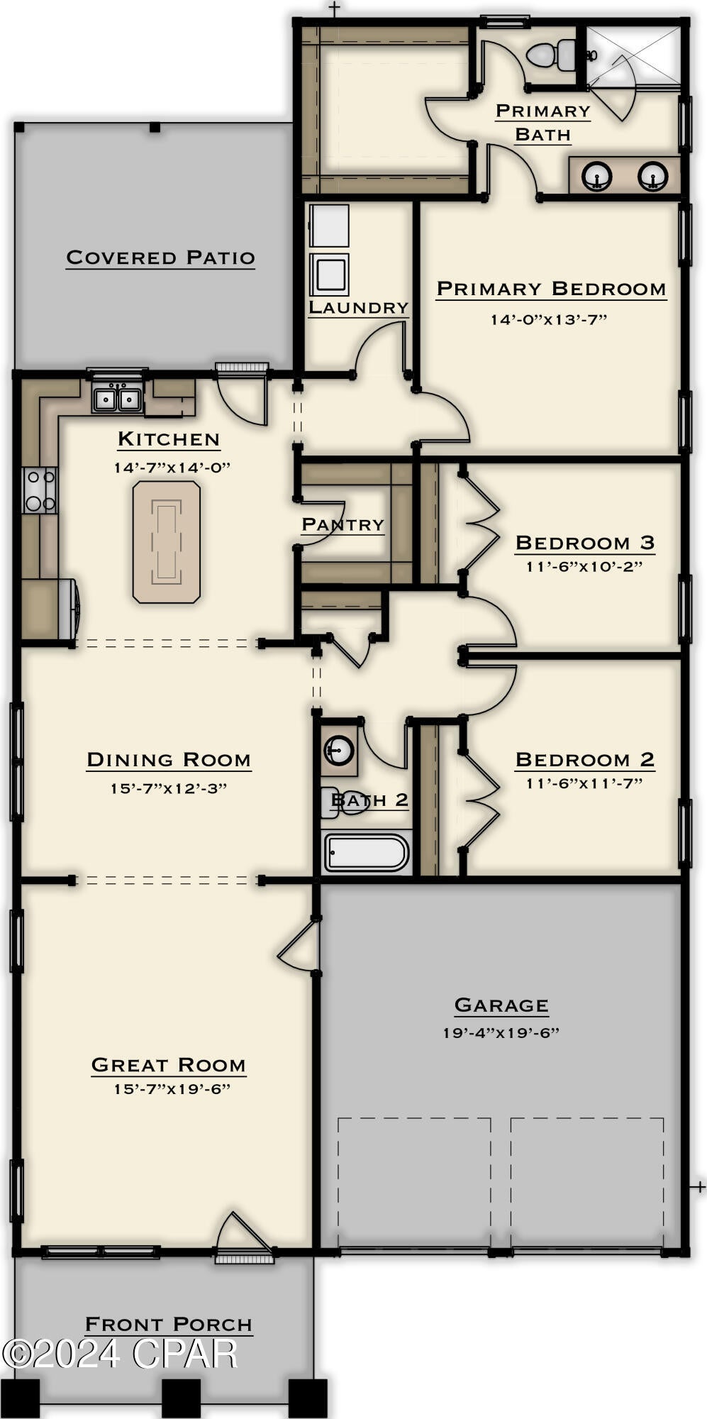 1501 Indigo Street LOT 836 - SAWGRASS PLAN