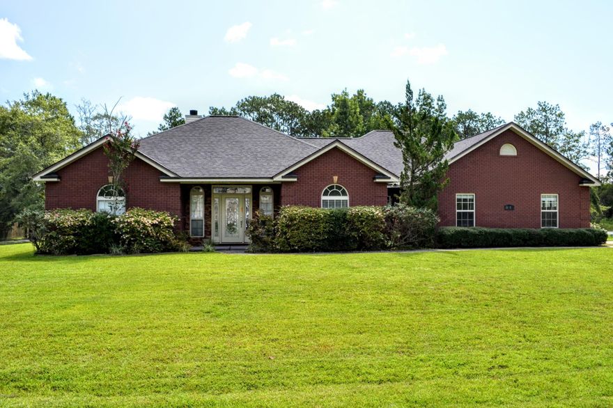 Gorgeous All Brick 4 bedroom 3 bath home located on a quite cul-de-sac in prominent Cedar Creek Chase subdivision. Just a short drive to town. The home features a Spacious Split Bedroom floor plan with a large open kitchen outfitted with stainless steel appliances, Corian counter tops, maple cabinets with under mounted sink. There is also a sizable formal Dinning room, Breakfast area, a massive Master Bedroom with Tray Ceilings, a Master Bath with Jacuzzi/whirlpool tub, separate shower with body jets, and a  large double walk-in closet.  The generous living room includes a relaxing wood burning fireplace and raised ceilings.  There is an over sized garage with side entrance and plenty of overhead storage.  The Lawn Sprinkler system will make maintaining this 3/4 acre lot a breeze. Oh and don't forget the wonderful covered back porch that is perfect for entertaining or just enjoying that morning cup of coffee.  If you have been searching for a wonderful, sturdy brick home with all the extras you will want to put this one on your list. Call your agent today to schedule a visit to this beautiful Fannie Mae Homepath Property.  All measurements, ages and rooms sizes are approximate. Please verify if important.
