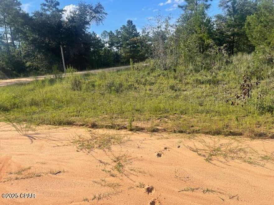 Beautiful large corner lot in lovely Compass Lake Hills.   This lot is just right for building your new home or placing a manufactured home on.   It''s not too far off of a paved street.  If you like nature, this is the spot for you.  You can watch for deer, wild turkey, birds of all kind and butterflies to brighten your day.  The location is convenient for traveling south to Panama City on the coast and north to Marianna for shopping.