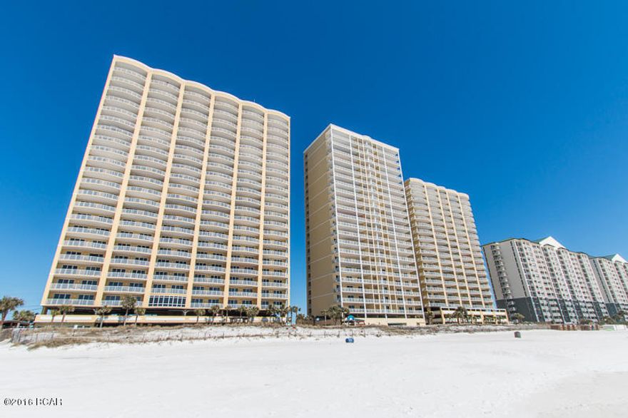 Best location for sale in Ocean Villa! Not only that but this unit has never been rented, so it’s absolutely move in ready. Located on the 7th floor you’re high enough to get amazing views of the gulf, but also enjoy the site of the beautiful white sand that the world's most beautiful beaches has to offer. Ocean Villa has some of the largest, gulf front balconies (20ft x 10.6ft) of any condo in Panama City Beach. Your swimming amenities include a gulf front pool, hot tub, and an indoor/outdoor heated pool. You’ll also love the fact that your room has a good size storage unit connected to your room, accessible from right outside the front door. This is a great place to keep all the beach toys in order to ke