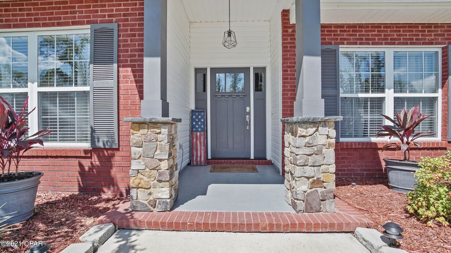 CURRENTLY UNDER CONTRACT, SELLER ACCEPTING BACKUP OFFERS - BEAUTIFUL DEER POINT HOME ON AN ACRE OF LAND!  This stunning brick home features 4 bedrooms (plus office), 3 full baths, an open split floor plan (perfect for entertaining), a brand new kitchen, a separate den/media room with bar and ice maker (possible in-law/guest area), new vinyl plank flooring, high ceilings and an attached 2 car garage. The chef in you will love this kitchen as it boasts a huge center island with breakfast bar and farm sink, stainless steel appliances (blue tooth capability), a gas range, quartz counter tops, soft close drawers and doors, a stylish back splash and a built-in pantry with pull out drawers. The master bedroom can accommodate king size furniture and has a huge walk-in closet with built-ins. The adjoining master bathroom has a Jacuzzi tub, a walk-in tiled shower and a double vanity - complete with shaving sink! This bathroom was custom designed for convenience and relaxation. The other 3 bedrooms are good size and share a hall bathroom. The exterior features a newer roof, a front white farm fence, a wooded buffer from the road, an L shape covered back porch, a sprinkler system (blue tooth capability), a huge fenced-in backyard, a front circle drive for easy turn around parking, a long driveway for extra parking and an RV pad. This home was remodeled within the past few years with great taste and consideration. Updates include:  HVAC, Kitchen, Master Bathroom, Flooring, Trim, Appliances, Doors, Water Softening System, etc.  This home has a lot to offer, including privacy!  Call today for your own private preview.