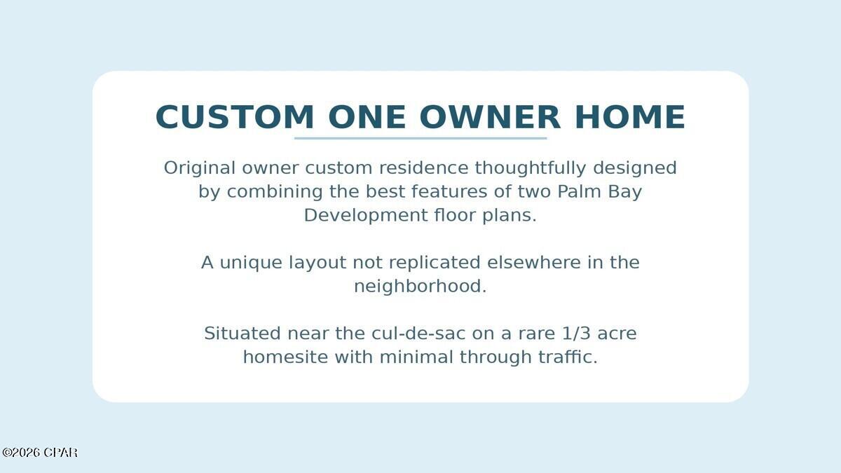 Palm Bay Unit 3 - Residential