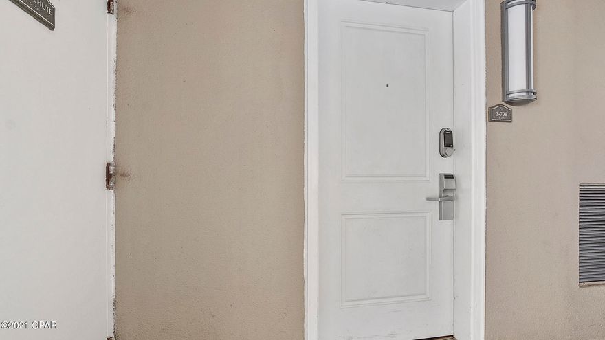 Grand Panama Beach Luxury Resort. One of the finest & most desired in Panama City Beach. This large 1458 Sq. ft. 3 bed, 3 bath with bunks is fully furnished. Many upgrades including custom blinds, granite counter tops through out, Stainless appliances, Double sink vanities. Oversized Garden tub with separate shower. Amenities galore, two pools with hot tubs. Tiki Bars for food and beverages. Large Fitness room. Business Center, Event Center, Coming soon onsite convenience store , with beer , wine , snack foods and sundries.