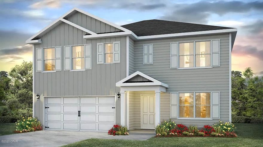 Welcome to Sunset Village. This is a new community located off Hwy 231. These detached Single family residences are now leasing. These homes

have traditional 8' ceilings, vinyl flooring throughout, quality paint on walls, and a standard Frigidaire appliance package. This is a Hayden floor plan. A two story

home with a downstairs guest bedroom and a full bath. The kitchen is open to living area and has a center island and corner pantry. Upstairs you will find a

separate living area 3 additional bedrooms and the master bedroom with a garden tub and separate shower as well as a walk-in closet. Sunset Village is pet

friendly $500 deposit for one and $300 for a second pet with a $25/month per pet fee. A standard Smart Home package includes a KwikSet keyless entry, Skybell doorbell, automated front porch lighting, an Echo
Dot device, and Quolsys touch panel which can be integrated to control your lighting, thermostat, front door and so much more.
A builder 10 year structural warranty is also included.

Pictures, photographs, floor plans, elevations, features, colors and sizes are approximate for illustration purposes only and will vary from the homes as built. Home and community information including pricing, included features, terms, availability and amenities are subject to change and prior sale at any time without notice or obligation. For Move-In/Completion Estimates: Ready dates are estimates only. Timing of completion of construction and buyer move-in are subject to contingencies contained in home purchase agreement and governing jurisdictions issuance of a certificate of occupancy, and may change due to forces majeures and other delays or disruptions outside the reasonable control of the Builder.