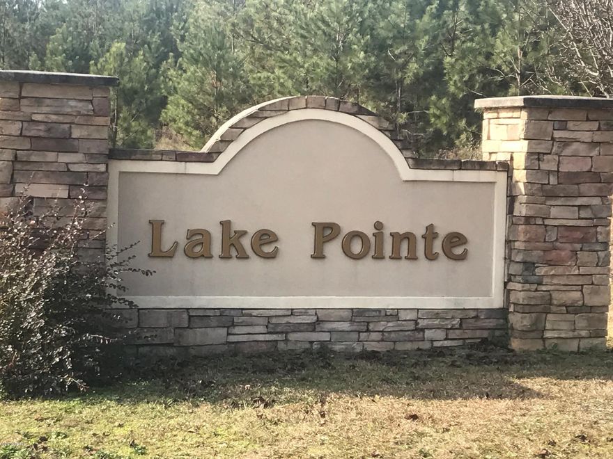 Lake Pointe is a peaceful community.  This is a wonderful buildable lot and would be the perfect place to build your dream home!  There is access to underground utilities, just need a well and septic.  This community is conveniently located, just on the edge of town and only moments away from shopping, and schools.