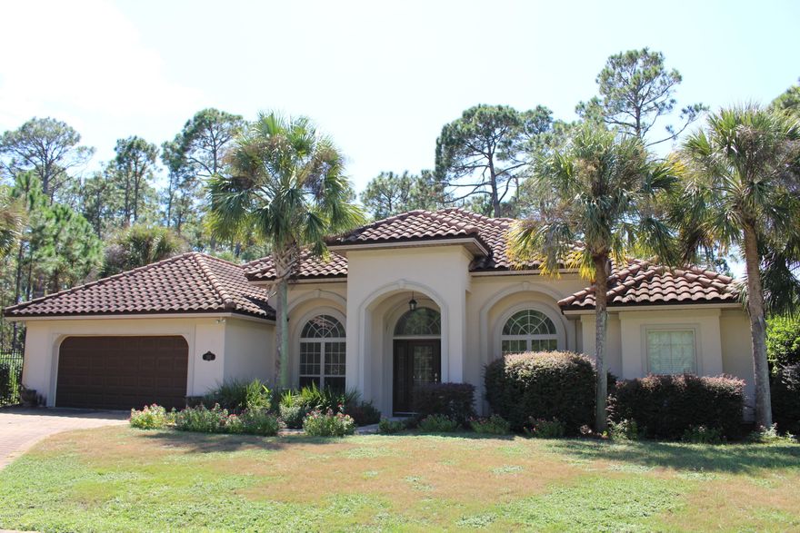 Beautiful 4 bedroom, 3 full bath home in gated Trieste subdivision near golf, shopping, and center of the beach area! Open floor plan for easy entertaining, with large great room, dining room, breakfast area, and over sized 29 x 11 covered lanai. Large 24 x 24 attached garage. Master suite features large bedroom, double granite vanity, large separate shower, and walk-in closet. Home also boasts stainless steel appliances, 11 foot ceilings in living room/dining/kitchen areas and 9 ft in bedrooms; hardwood floors, granite counter tops throughout. Wonderful home in a gated, centrally located neighborhood. 

Ask us about our rent to own program!