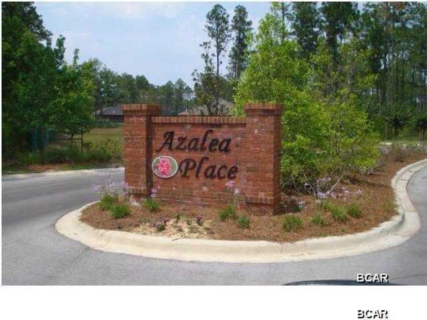 Azalea Place is a developing new subdivision in Lynn Haven.Neighborhood has sidewalks and street lights with deed restrictions. Call today about building opportunities, available properties and deed restrictions. There is a $300 annual HOA fee per lot.