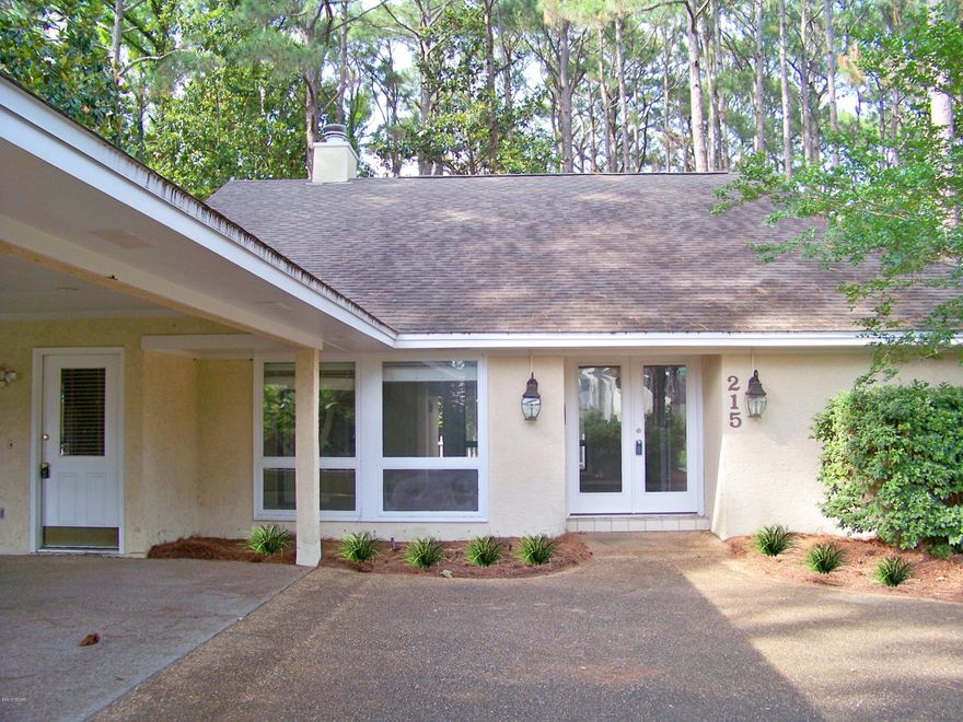 You will just adore this Community. Bay Point is one of Panama City Beachs premiere subdivisions. The subdivision is gated with 24 hour security, has two Stunning golf courses, a full service marina, restaurants and pools. The community is very golf cart and walking friendly. This gorgeous home has been completely remodeled with new carpet and tile throughout. The home features 4 bedroom 3.5 baths and is located on the 4th fairway of Club Meadows Golf Course. The home benefits from being on the golf course but is very private with plenty of trees between the home and the golf course. The home showcases a charming fireplace, Eat-in-Kitchen with new granite countertops, split bedroom plan, a welcoming circular driveway with a two car covered carport, fenced backyard, and a massive You will just adore this Community. Bay Point is one of Panama City Beachs premiere subdivisions. The subdivision is gated with 24 hour security, has two Stunning golf courses, a full service marina, restaurants and pools. The community is very golf cart and walking friendly. This gorgeous home has been completely remodeled with new carpet and tile throughout. The home features 4 bedroom 3.5 baths and is located on the 4th fairway of Club Meadows Golf Course. The home benefits from being on the golf course but is very private with plenty of trees between the home and the golf course. The home showcases a charming fireplace, Eat-in-Kitchen with new granite countertops, split bedroom plan, a welcoming circular driveway with a two car covered carport, fenced backyard, and a massive master bedroom with a sunken tub and separate shower with access to a wonderful covered back patio. Enjoy the best that Bay Point has to offer. Schedule a showing with your agent today. This is a homepath property. Age, Square Footage, and room sizes approximate. Please verify if important.