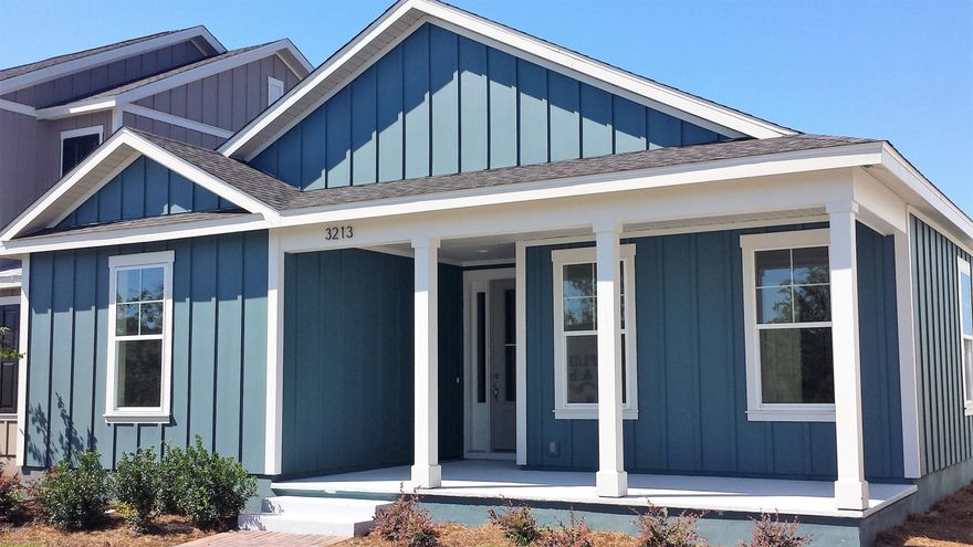 This home features the Orchid floor plan with a Coastal Elevation.

This house is a new construction Model Home Example and not the actual house being built. 

Samuel Taylor homes are truly one of the best constructed homes in Bay County. We build our homes with 2x6 exterior studs vs other builders using 2x4's. Not only is it a stronger home, but this also allows us to put R-19 in the walls instead of R-13.  We also use R-38 in our ceilings vs R-30 like most builders. We insulate most of the interior walls to make a very quiet home. SS appliance package is standard along with brushed nickel faucets, security system, 8 ft. doors throughout, granite counters in kitchen and baths, raised vanities with under mounted porcelain sinks, SS gas oven, oversized tiles, upgraded carpet with 8lb paddin and much more.
   A craftsman style trim package adds to the character and uniqueness of our homes. Choose from 3 exterior elevations: Classic, Coastal, or Boat builder. Pick from traditional style garages or our detached garages with optional carriage home above, perfect for the college student, guests or in-law quarters.
   SweetBay offers biking and hiking trails, a boathouse to launch canoes, kayaks and paddle boards, a permitted marina, community pool (construction to start 2016), several parks, ponds, children's playground, planned township with a major grocery store and many shoppes. Everything is within a 5 minute walk or less.  University Academy is the center of this beautiful community. The Academy is the #1 school for math and reading for the Bay County District. Your children are automatically enrolled with purchase of a home. Currently there are over 800 on the waiting list to get in to the school. Come see what everyone is talking about!