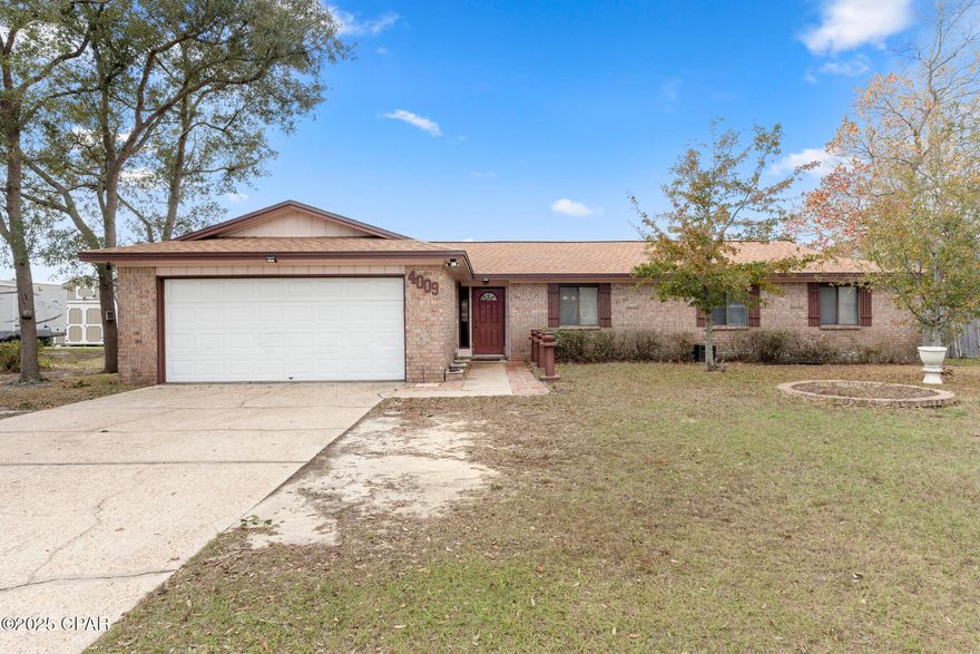 Looking for an affordable home with a solid foundation, spacious yard and open floor plan near Highway 390, Panama City, Lynn Haven that you want to make your own? Then look no further than this one! This ranch style, 1701 square foot home features three walled bedrooms, two full bathrooms, and a solid structure that includes a 2019 roof. The spacious backyard features a Florida room, covered porch, and an additional outdoor patio. This property boasts a world of potential, sitting on right under  a quarter acre, while also offering some turn key interior features(maintained appliances and a 2023 water heater).

Venetian Villa is ideally centrally located close to both Lynn Haven and Panama City, and also close to two main roads in the area, Highway 390 and Jenks Avenue. The area is also currently undergoing infrastructure changes to improve the roads, which should only increase the property values even more in the future. Come see this property today!

*Please note that all measurements are approximate. Measure if important. Furthermore, any personal property shown in photos do not imply that it will convey with the sale. If you are interested in any personal property that you see, please inquire for details.