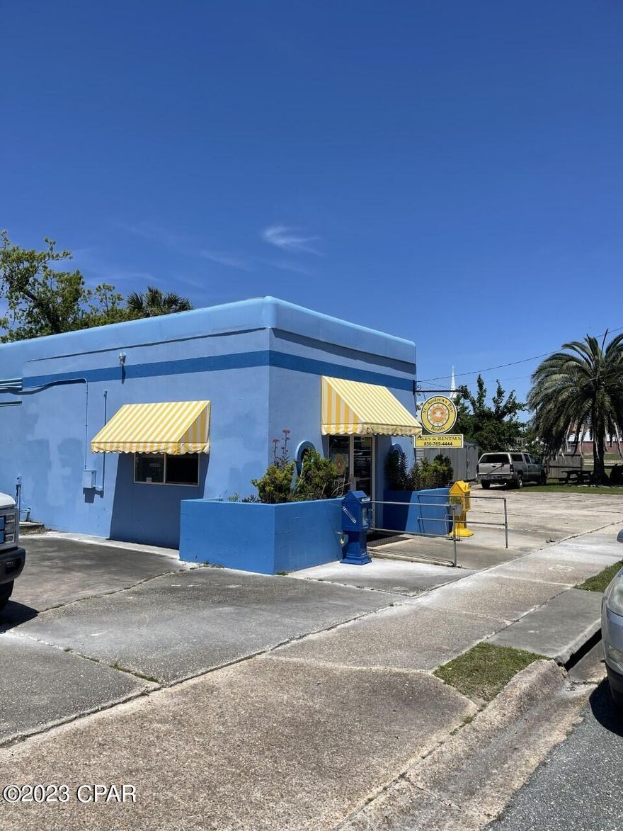 Property consist of two locations. 1323 Beck Avenue and 1322 Bayview Avenue.  The Beck location consist of 20,580 sq. ft, which has 147 ft of frontage on Beck Avenue. There is currently a 2,000 sq. ft building and 1,000 sq. ft storage shed. The Bayview property is 8,820 sq ft.(63X140) with multi family zoning.  There is currently a  3 bedroom/1bath home on the property. Properties adjoin each other to give you additional development opportunities.  The owner will finance with substantial down payment.  Endless posibilities with plenty of parking in historic St. Andrews.  One of a kind!