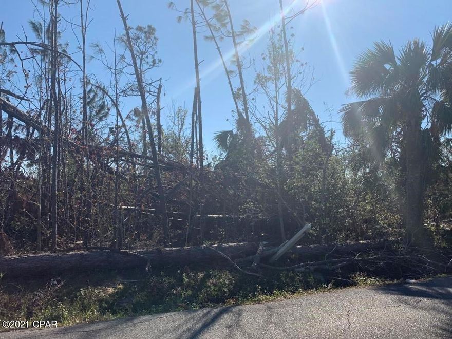 Nice light commercial lot in Callaway just off Hwy 98. 5 mins to tyndall AFB and within a 1/2 mile of the bay. Close to public boat ramp and picnic area. All sizes are

approximate. Please measure if important