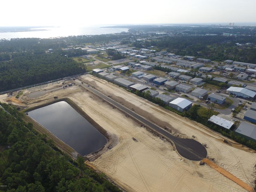 Beach Business Park is complete and the Plat has been recorded. Lots range in size from 0.25 acres to 1 acre. Most remaining lots are 0.31 acres and can accommodate a 5,000 square foot warehouse. Zoned C-4, Research & Design in Unincorporated Bay County (similar to Light Industrial). All sites are cleared, filled and pad-ready. Master stormwater retention in-place (i.e. no on-site stormwater required. Utilities are stubbed-out to each lot. Call for plans and specs, Plat, Civil, Survey, Topo, Aerials, Covenants & Restrictions, etc. Sellers are Florida licensed real estate broker and sales associate.