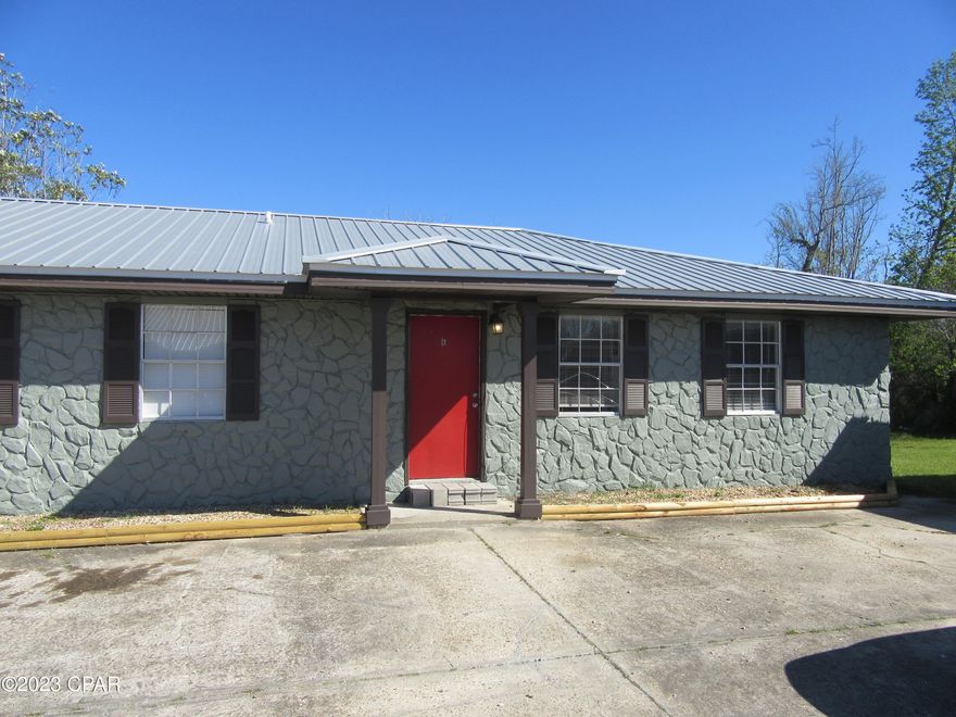 Newly renovated 2 bedroom 1 bath with LTV and tile floors throughout. New Stainless appliances, Central heat and air, off street parking, convenient to dining and shopping in Lynn Haven. All property sizes and ages are approximate, please measure and/or verify if important.

School assignments are subject to change, please check with Bay County for most accurate information.

Deposit is the same as the rent. Pets NOT Allowed!