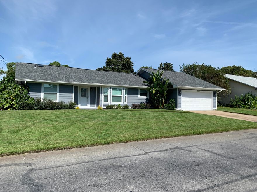 If you are looking for a long term rental that feels like a REAL HOME, look no further. This beautiful home has a HUGE 7.5ft deep salt water pool with fountain, a new hot tub (pool/hot tub service included), The yard is AMAZING with beautiful carpet of grass, lots of fruit trees, mature palms... and thats just the outside. Inside you will find a beautiful updated kitchen with granite countertops and stainless appliances, bamboo flooring throughout, a full sized garage (with an extra frig) and a large bonus room that opens out to the back yard, could be a 4th bedroom. This home is conveniently located off North Lagoon Dr. on PCB, close to Navy Base. Small pet considered.