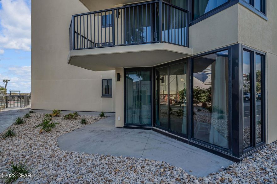 NEWLY LISTED GROUND FLOOR CONDO in SUNBIRD Condominiums! This unit requires no elevators and is easily accessible to the jacuzzi, pools, and beach! The special assessment will paid be in full by seller prior to or at closing!! Sunbird is a Gulf Front Condo Resort with three pools with one that is heated! Other amenities include a community room, fitness room, along with pickle ball and a tennis court coming soon! Sunbird is also a gated community with security! All info is approximate and must be verified by the buyer if important.