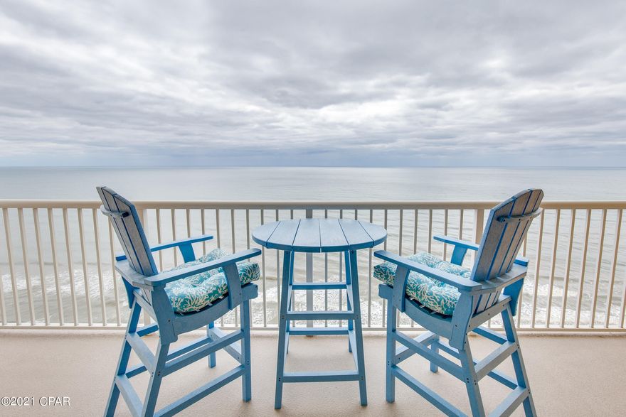 CURRENTLY UNDER CONTRACT, SELLER ACCEPTING BACKUP OFFERS **END UNIT** 1BR/1BA condos are very rarely end units with awesome views...except at Majestic Beach Resort. This stunning condo is offered fully-furnished and has been used as a second home by the owner so is in fantastic condition. Majestic Beach Resort features the most extensive list of amenities in PCB including a gulf-front bar and grill, TWO incredible indoor gulf-front pools, TWO resort style outdoor pools, multiple hot tubs, on site market, movie theater, awesome gym and so much more. Make an appointment to see this one today before it gets scooped up!