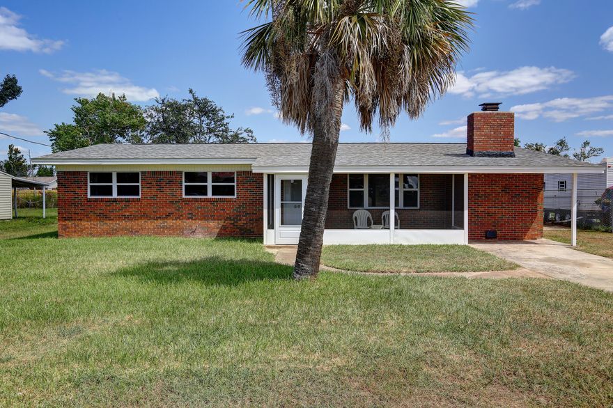 Let's make this your best Christmas ever, get into a new home at a great price!!!  You have to see this adorable home!  All brick, like NEW with all of the updates that have been completed! New appliances, new HVAC & duct system, new ceiling fans, new fencing, new roof, new paint, new sheetrock in many areas, new laminate flooring; NEW, NEW, NEW!  



All room measurements are approximate, please measure if important.



Amazing enclosed front and back porches to enjoy the outdoors with no pesky bugs. Springfield Garden Walking Park is literally a stone's throw from this beauty.  Walmart and many other shopping opportunities minutes away, as well as Tyndall AFB!   



This gem will not last long, call to schedule your showing TODAY!