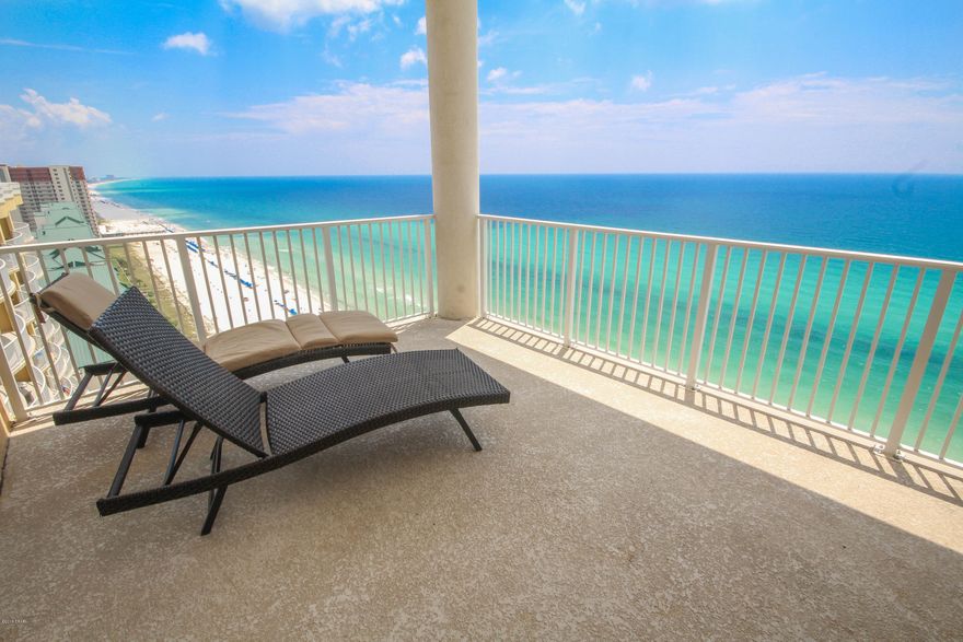*** THIS HAS A 3D VIRTUAL TOUR LINK, WALK THROUGH THE YOURSELF: PLEASE CLICK THE VIRTUAL REALITY TAB TO WALK THROUGH, OR text Listing Agent TO RECEIVE LINK ****

Penthouse 4 Bedroom & 4 Bathroom unit with some of the best views Panama City Beach has to offer. 493 sqft balcony, 10 ft ceiling. The layout includes two large Gulf Front master suites and a HUGE balcony. This is an excellent investment opportunity and has made an amazing return in 2017. Listing agent also has had unit on Rental Program for three years so call listing agent for REAL numbers!