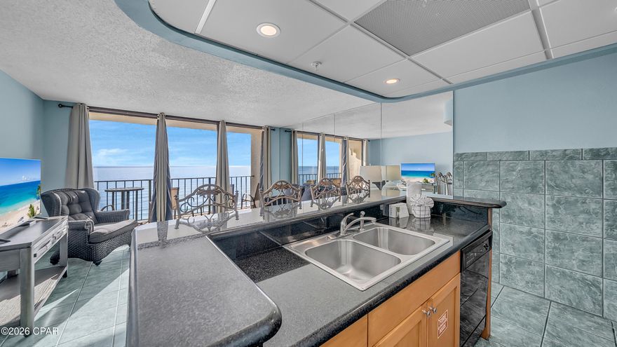 One-of-a-Kind Value at Edgewater Beach & Golf Resort - 10th Floor Gulf Views

This beautifully maintained 1-bedroom, 1-bath condo is located on the 10th floor, offering breathtaking Gulf views from a private balcony--perfect for enjoying sunsets and the sound of the waves. Fully furnished and move-in or rental ready, this unit provides an excellent opportunity for a primary residence, second home, or investment property. Priced well below comparable units, this is a rare chance to own in one of the most sought-after resorts on the Emerald Coast.

Edgewater Beach & Golf Resort is truly one of a kind, offering more amenities than any other property in the area. Set on 110 gated, gulf-front acres, the resort features 11 pools, including a spectacular 11,500 sq. ft. lagoon pool, 4 hot tubs, and a kids' splash pad. Owners and guests enjoy a 9-hole executive golf course, 10 tennis courts, 5 pickleball courts, shuffleboard, basketball, fitness center, full-service spa, and a free resort-wide tram for easy access throughout the property.

Additional highlights include private beach access, beachfront dining, tiki bar, pizza spot, on-site market, chair and umbrella rentals, and watersports. Conveniently located near shopping, dining, and entertainment in Panama City Beach, this condo delivers an unbeatable combination of views, value, and amenities--with nothing else quite like it.