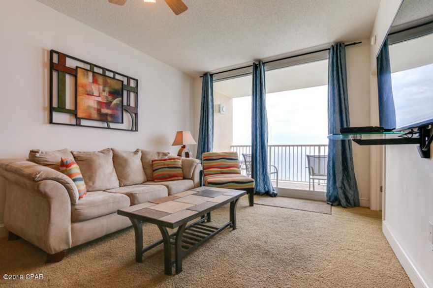 CURRENTLY UNDER CONTRACT, SELLER ACCEPTING BACKUP OFFERS

Few places can capture the magic of the Emerald Coast and the beaches of Panama City Beach. This lovely condo at Majestic Beach Towers does. The pinnacle of Gulf front living, this fully furnished, 3 bedroom, 2 bath condo at Majestic Beach Towers is a must see. The prime 17th floor location allows for unsurpassed views of the Gulf of Mexico. This large, clean condo offers a spacious floor plan and seaside inspired interiors. Gulf front Master Suite has direct access to large balcony. Fully stocked kitchen with an island and breakfast bar, wet bar with ice maker, a large laundry room with extra storage. Turnkey and rental ready! Majestic has some of the best, most consistent rental income on the beach. Majestic Beach Towers is truly THE resort destination featuring 3 large outdoor pools, 2 kiddie pools, 3 hot tubs, H2O poolside bar & grill, Visions martini bar, deli/Starbucks, state of the art fitness center with his/hers steam & sauna. 125 seat stadium seating movie theatre/presentation center, conference center, tennis court, and much, more! This spectacular resort is located in the heart of Panama City Beach close to restaurants and entertainment, including famed Pier Park and the International Airport.