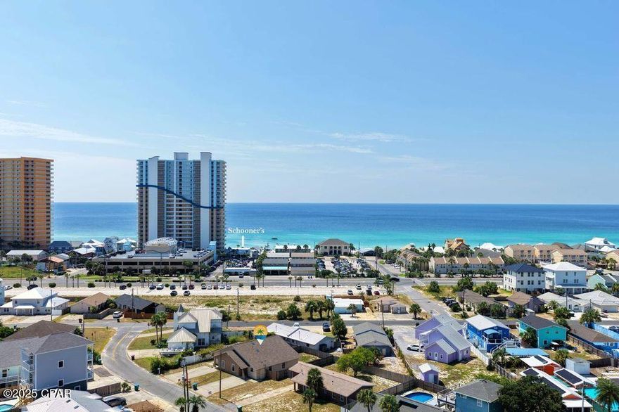 REDUCED $36,000. OWNER SAYS SELL!
Short Term Rentals allowed. This is a wonderful duplex with each side having a 2 bedroom, 2 bath, kitchen, huge living area, enclosed porch and a nice size laundry room. Each side is fenced for privacy. This is a wonderful location just a short walk to Schooners and the beach. A great rental to make some money! All investors wanting a short term rental for income, this is your property. Someone could purchase and live in one side and rent the other side out! Don't let this opportunity pass you by! All measurements are approximate.