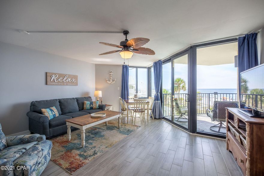 CURRENTLY UNDER CONTRACT, SELLER ACCEPTING BACKUP OFFERS-This condo checks all of the boxes. It's in a great Gulf Front Building, it's an end unit, it's already been remodeled and it is turn key... the list goes on and on. Not only has Sunbird had a lot of recent upgrades in the last two years, but the owners also put a lot of love and care into this unit... and it shows. They've only rented to friends and family since the renovation so this condo would make a great family retreat. But, if you are looking for a vacation rental this condo would crush it. Everything looks brand new and the pictures show that well. We have a list of all of the upgrades the unit has had and list of upgrades the building has had. Don't wait to make an appointment to view this exceptional Sunbird Condo. All