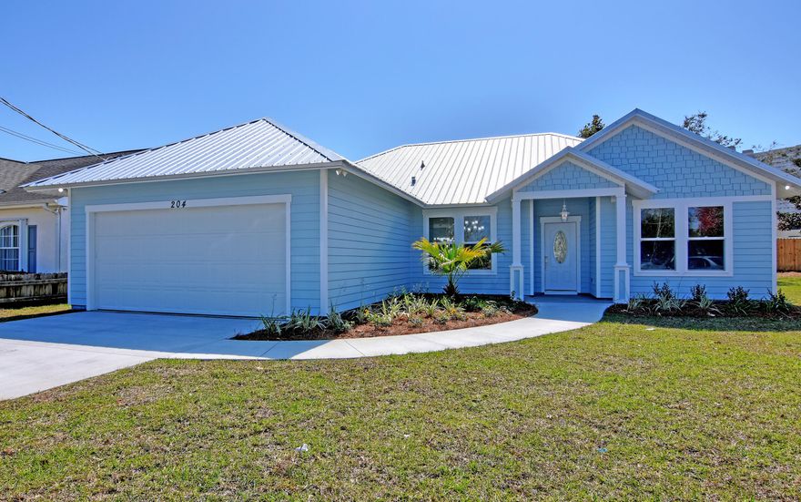 BRAND NEW HOME in a quiet, tucked away neighborhood at a terrific price!  First, no HOA fees plus lots of room to park that future boat or RV on your large lot! Exterior curb appeal with complete landscaping! Once inside you'll love the soft colors, neutral colored flooring and you will know instantly why this is such a popular floor plan! Notice the openness as you walk this home plus you'll love the large windows! In addition to 3 spacious bedrooms and 2 full baths, there is ample closet space! Step out back and lots of room! Builder provides a 10 year warranty, professional home inspection and wind mitigation report which saves you money right up front! If you want value in a wonderful family neighborhood, this is it! PLEASE NOTE, photos are of previously built model home!