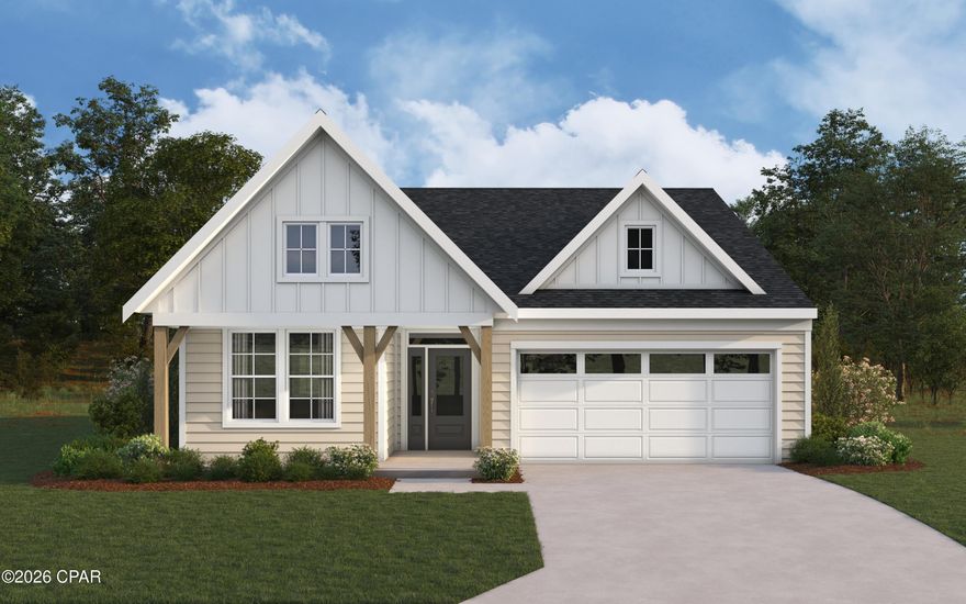 New construction by Fischer Homes in the beautiful Breakfast Point East community, featuring the stunning Amelia design. This unique plan offers 3 bedrooms and 3 full baths. The expansive family room is the perfect gathering space. Spacious open kitchen with a large island and walk-in pantry connects to the morning room, that walks out to the patio. The owner's suite features a spacious private bath and walk-in closet. The spacious 2-bay garage completes this exceptional home.