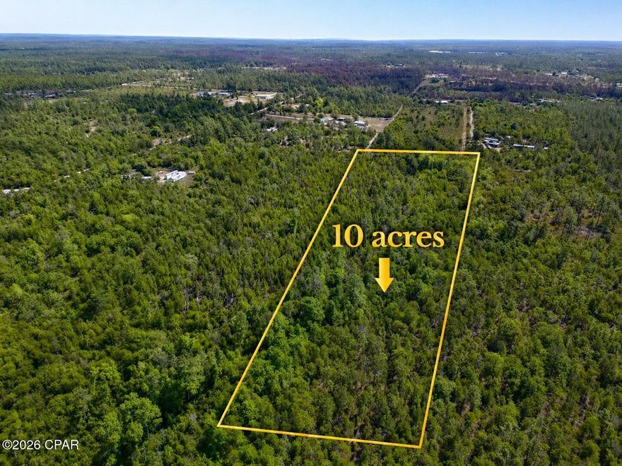 10 ACRES! Discover the potential of this private parcel of raw, undeveloped land tucked away in Fountain, Florida. Surrounded by nature and offering a peaceful rural setting, this property is ideal for buyers seeking space, privacy, and the opportunity to create something of their own. Whether you're considering a future homesite, recreational getaway, or long-term land investment, this tract offers endless possibilities.