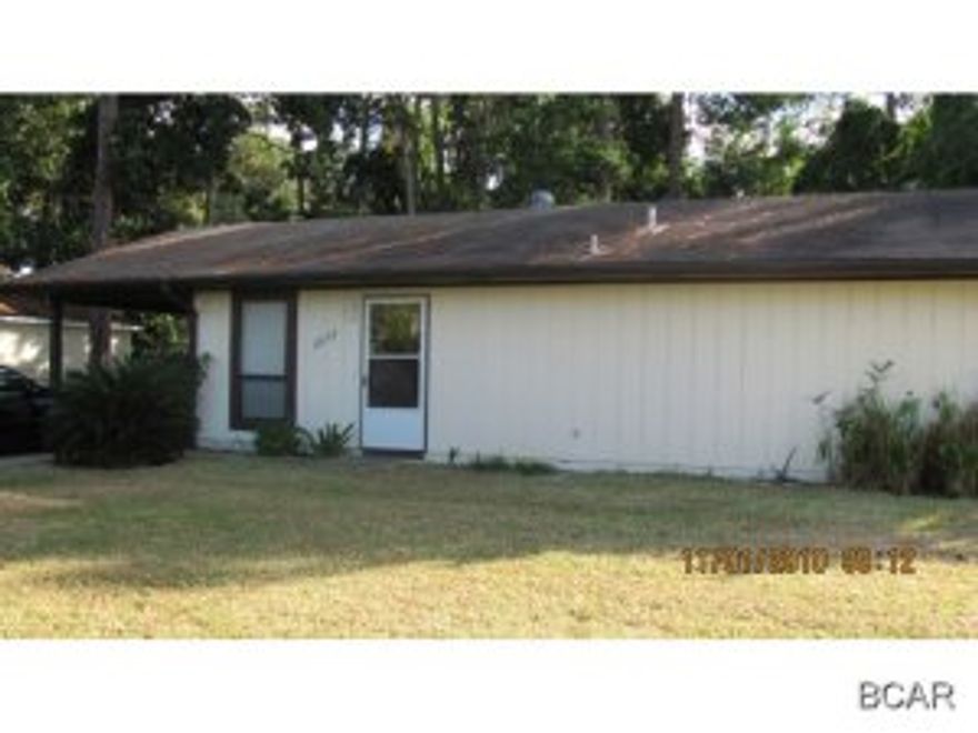 Cute 2 bedroom 1.5 bath home close to the beach. Ceramic tile, carpet in bedrooms, fenced back yard, covered patio and carport. No pets.