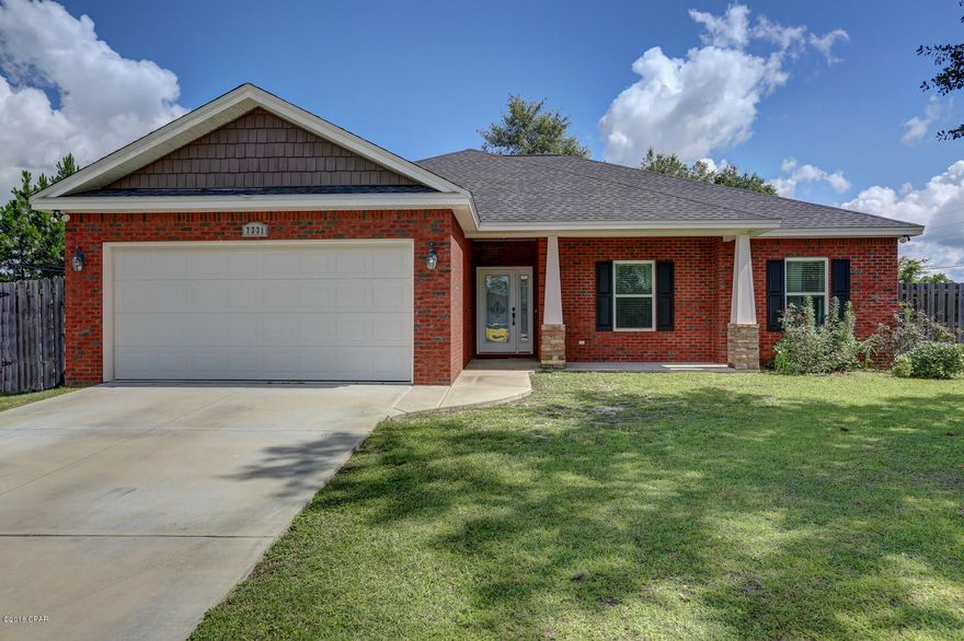 MOVE IN READY! Like NEW Home! 3 Spacious Bedrooms and 2.5 Baths. This home has many Energy Efficient Features Fully Insulated Interior Walls, Low E windows, LED Lights & much more. The Interior Features warm wall colors sure to match any decor, tray ceilings in the Living room and Master Bedroom, recessed & upgraded light fixtures throughout, Hardwood flooring in Foyer, Living Room & Bedrooms, Tile in Bathrooms, Kitchen & Laundry. The Kitchen is a true show stopper with custom hardwood cabinetry, granite counter tops, stainless appliances & Pantry. There is a dining area that adjoins the kitchen & breakfast bar. The Master suite is very spacious & has a large master bath featuring his and her double vanity,  Jacuzzi tub, separate shower, linen closet, private potty room & His & Her Closets The additional bedrooms are spacious & have spacious closets. There is also a nice covered back porch & the back yard is fully Privacy Fenced. There is an Automatic Irrigation System & the garage is fully insulated with pull down stairs & attic storage! NO HOA FEES! This home is a MUST SEE! ***ALL Measurements Approximate, Please Measure if needed***