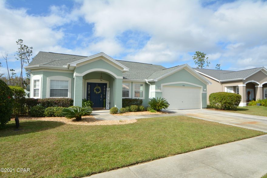 CURRENTLY UNDER CONTRACT, SELLER ACCEPTING BACKUP OFFERS Looking for an oasis in the ever-popular Hammocks neighborhood? Then this home is for you. With no rear neighbors, a wonderful screened porch and a large recently-refurbished deck, this back yard is an amazing space for family and friends. The three bedroom home has so many recent upgrades including a new roof, new A/C with air scrubber, new flooring, new kitchen cabinets and a freshly painted interior AND exterior. As you enter the home, you will immediately notice the open floor plan. Tile floors throughout except the bedrooms make for east Florida living. The kitchen is open to the living room and features new granite counters, sink, faucet and disposal in addition to the new cabinets. There is an eat-in area in the kitchen as well as a dining room though if not needed could be a second sitting area.  The home is pet-free and the neighborhood has a community pool and pavilion as well as sidewalks and underground utilities. It is convenient to schools, shopping, parks and fresh and salt water activities. The house has been lovingly maintained and has had an annual termite inspection, quarterly pest control and monthly lawn care. Call your Realtor for your personal tour today!