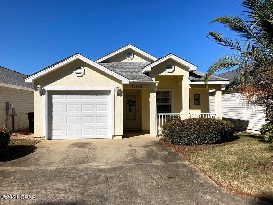 This home is centrally located in the heart of Panama City Beach and in the gated community of Palm Cove.

Just out your back door, you will find one of the two community pools.



No need to worry about cutting your yard.... Ground keeping is covered by your HOA. House has a screened-in sun porch that was added. The house is move-in ready.



This house has a huge opportunity to update the floor, kitchen, bathrooms to increase the value of this property.

Roof and HVAC are original.



 

SHOWING BY APPOINTMENT ONLY- DO NOT DISTURB OCCUPANTS. CALL FOR APPOINTMENT.