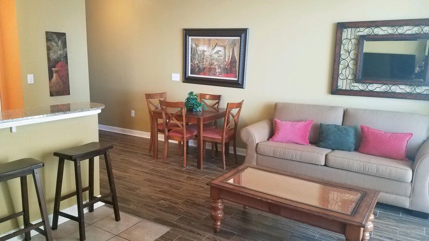 Excellent complex location with great views of the Gulf of Mexico on a very nice 7th floor position.



Very nicely  furnished with washer/dryer, newer AC and water heater. Beautiful wood look tile flooring.



Comes fully furnished/rental ready with immediate income in place and sleeps 

six comfortably.

Call today before this one gets away!