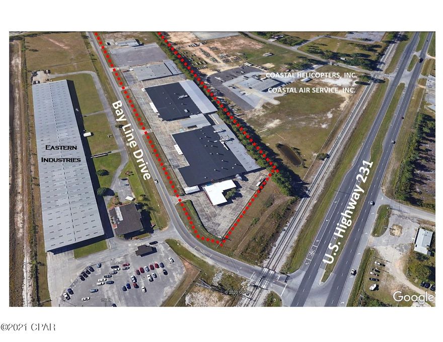 Input for sale comp. Listing Broker is not a member of the Board of Realtors. Former Century-Cobia Boat Manufacturing Plant (Yamaha Motors) sold as-is. Repairs underway by new owners.  Buildings now available for lease.